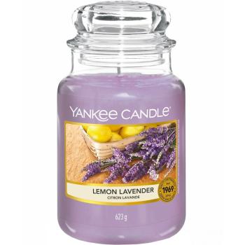 Yankee Candle 623g - Lemon Lavender - Housewarmer Duftkerze großes Glas